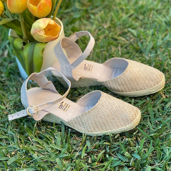 Natural Mexican Alpargatas, Natural Artisan Alpargatas, Women’s Sandals, handmade shoes, Espadrilles Sandals