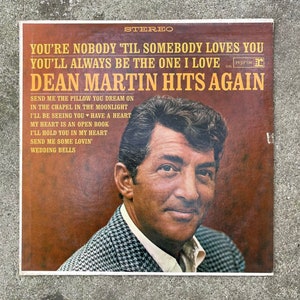 Dean Martin “Hits Again” Vinyl Record 1965