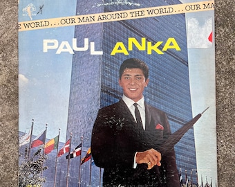 Paul Anka “Our Man Around The World” Vinyl Record 1963