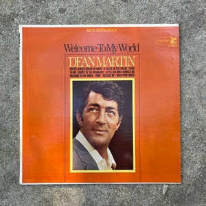 Dean Martin “Welcome To My World ” Vinyl Record 1967