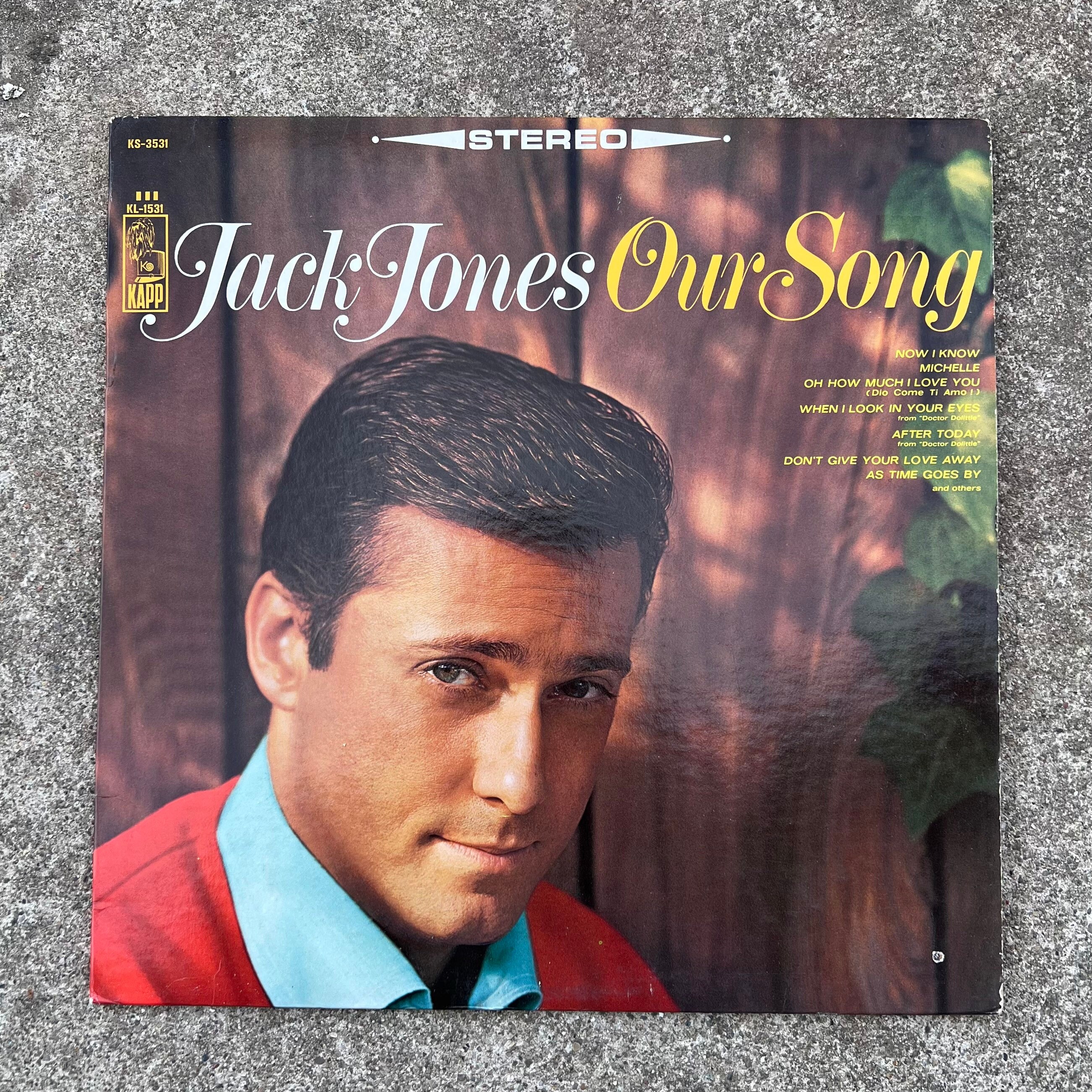 Jack Jones “Our Song” Vinyl Record 1967
