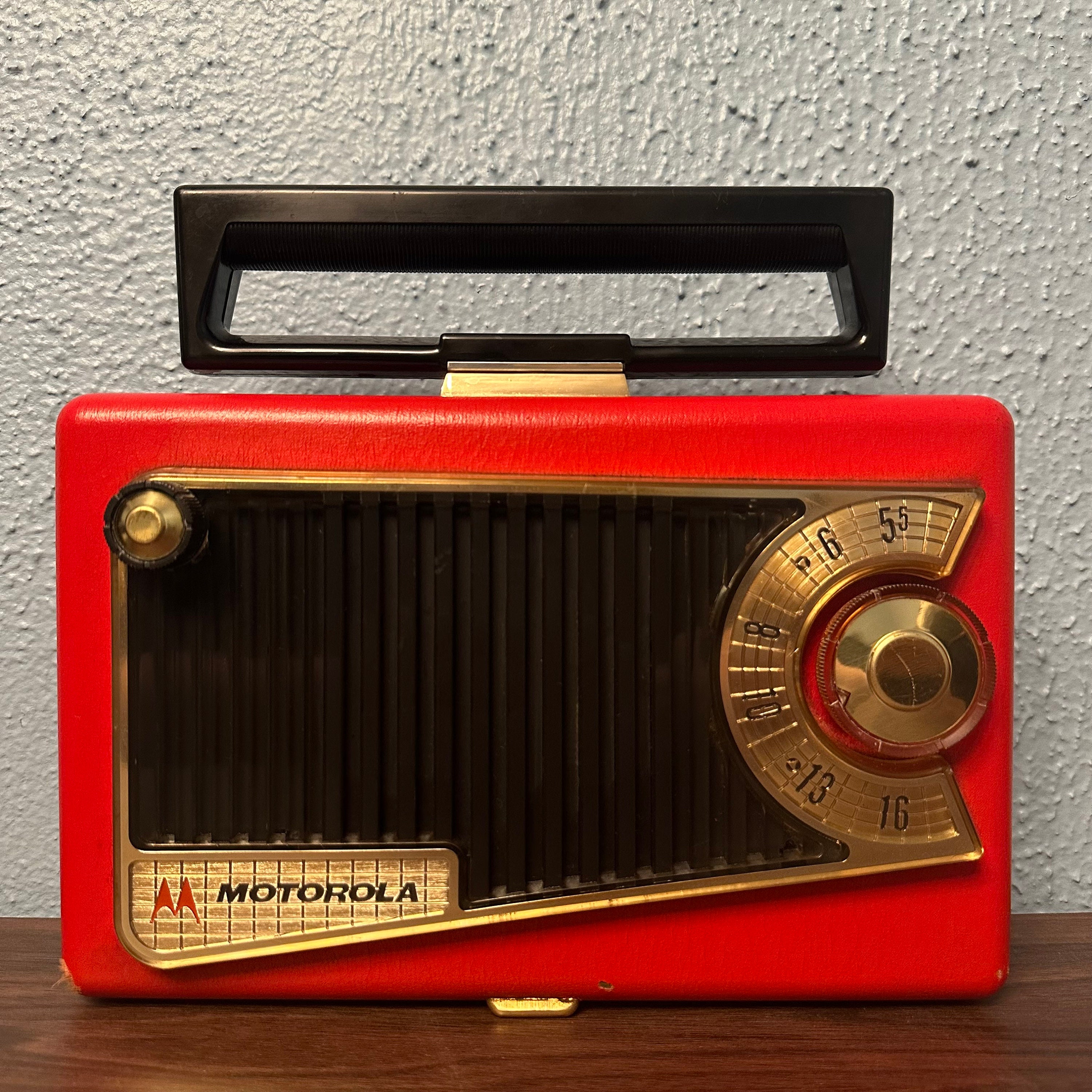 WORKING Motorola Roto-tenna 56L2A Atomic Mid Century Modern