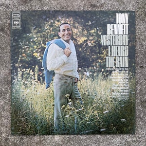 Tony Bennett“Yesterday I Heard The Rain” Vinyl Record 1968