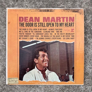 Dean Martin “The Door Is Still Open To My Heart ” Vinyl Record 1964