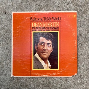 Dean Martin “Welcome To My World ” Vinyl Record 1967