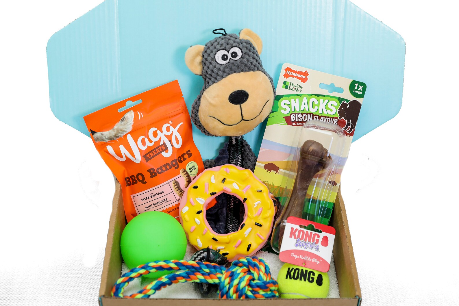 Dog Gift Box Hamper Puppy Hamper Dog Treats Dog Toys Etsy