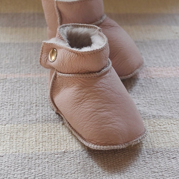 Fleece Baby Shoes Etsy