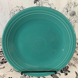 Fiestaware Turquoise Classic Dinner Plate