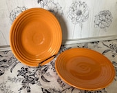 Tangerine Fiesta Luncheon Plate