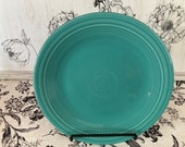 Fiestaware Turquoise Dinner Plate