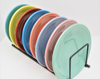Fiestaware Salad Plate Pick your Color - Great for Sandwiches and Desserts Too Peacock, Seamist, Rose, Periwinkle, Lemongrass, Paprika