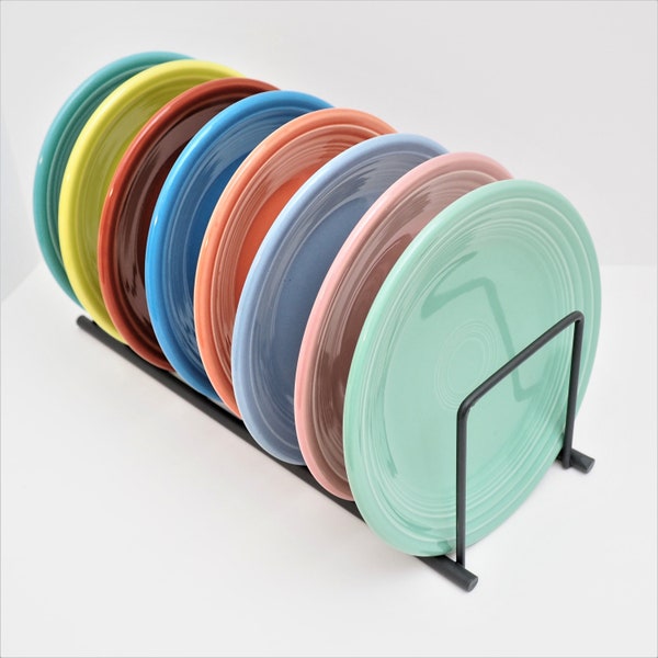 Fiestaware Salad Plate Pick your Color - Great for Sandwiches and Desserts Too Peacock, Seamist, Rose, Periwinkle, Lemongrass, Paprika