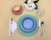 Fiesta Pastel 5 piece dinnerware set - Retired colors