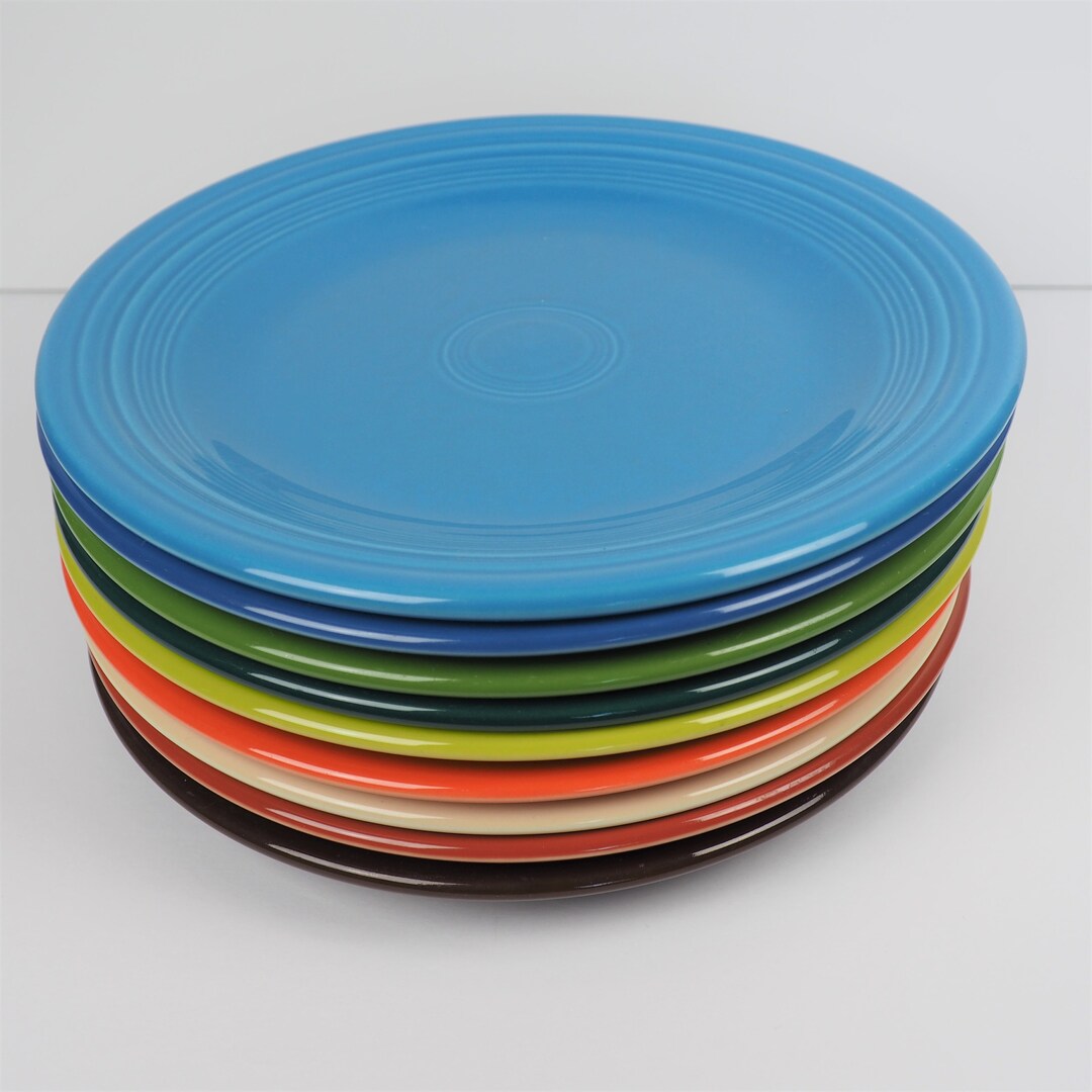 Fiestaware Dinner Plate pick Your Color Peacock, Lapis, Shamrock