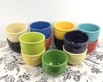 Fiestaware Jumbo/Chili Bowl - Cobalt, Shamrock, Plum, Sunflower and Foundry