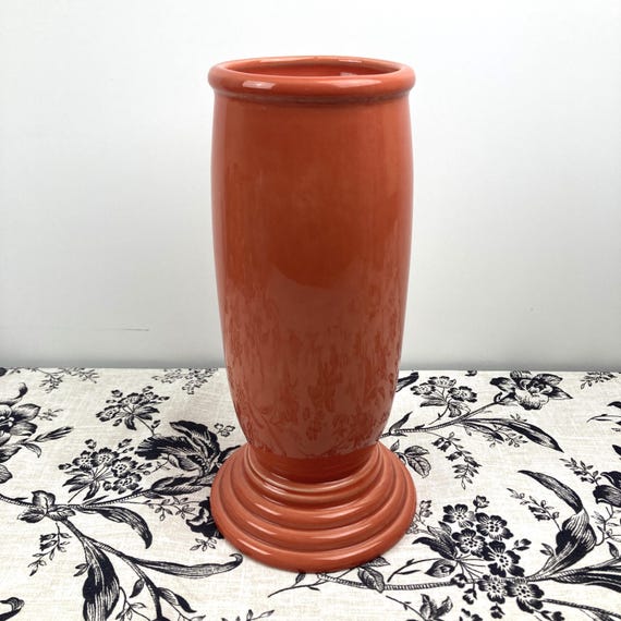 Fiestaware - Millennium III Vase - Chartreuse, Pearl Gray, Rose