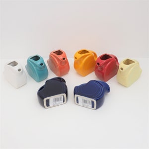 Fiestaware  Mini Disk Pitcher - Pick a Color - White,  Daffodil, Jade, Scarlet