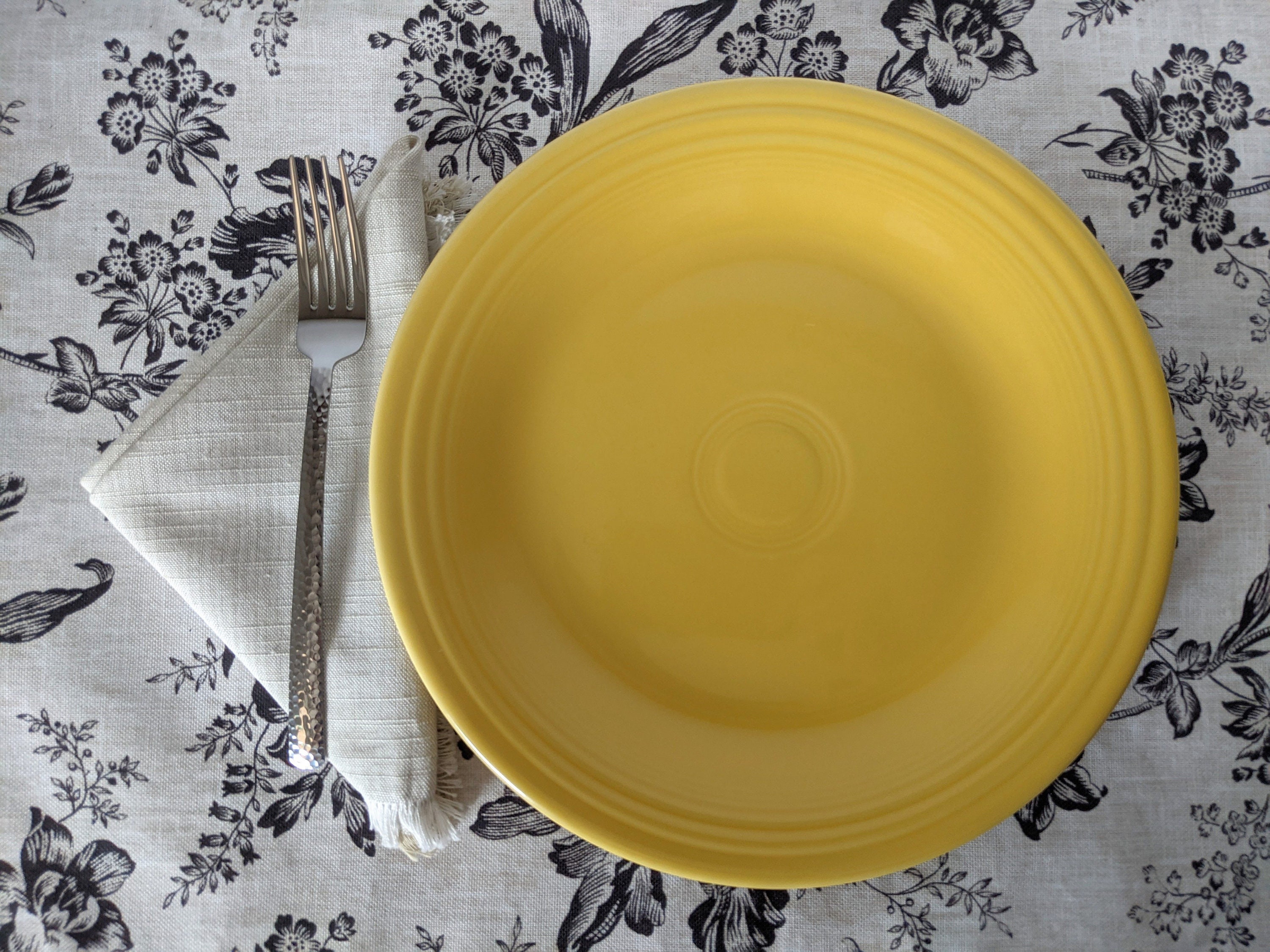 Set Of 4 Fiestaware 10.5” Lapis Blue Dinner Plates – New & Contemporary