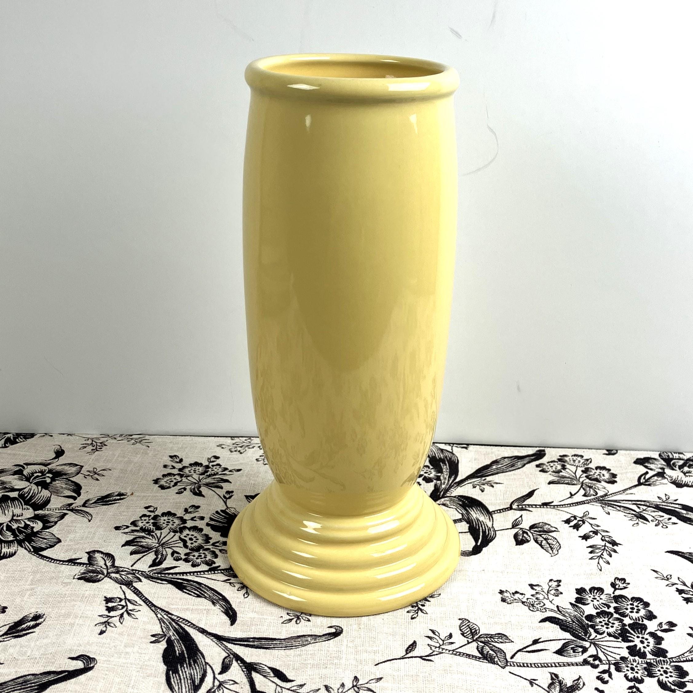 Fiestaware - Millennium III Vase - Chartreuse, Pearl Gray, Rose