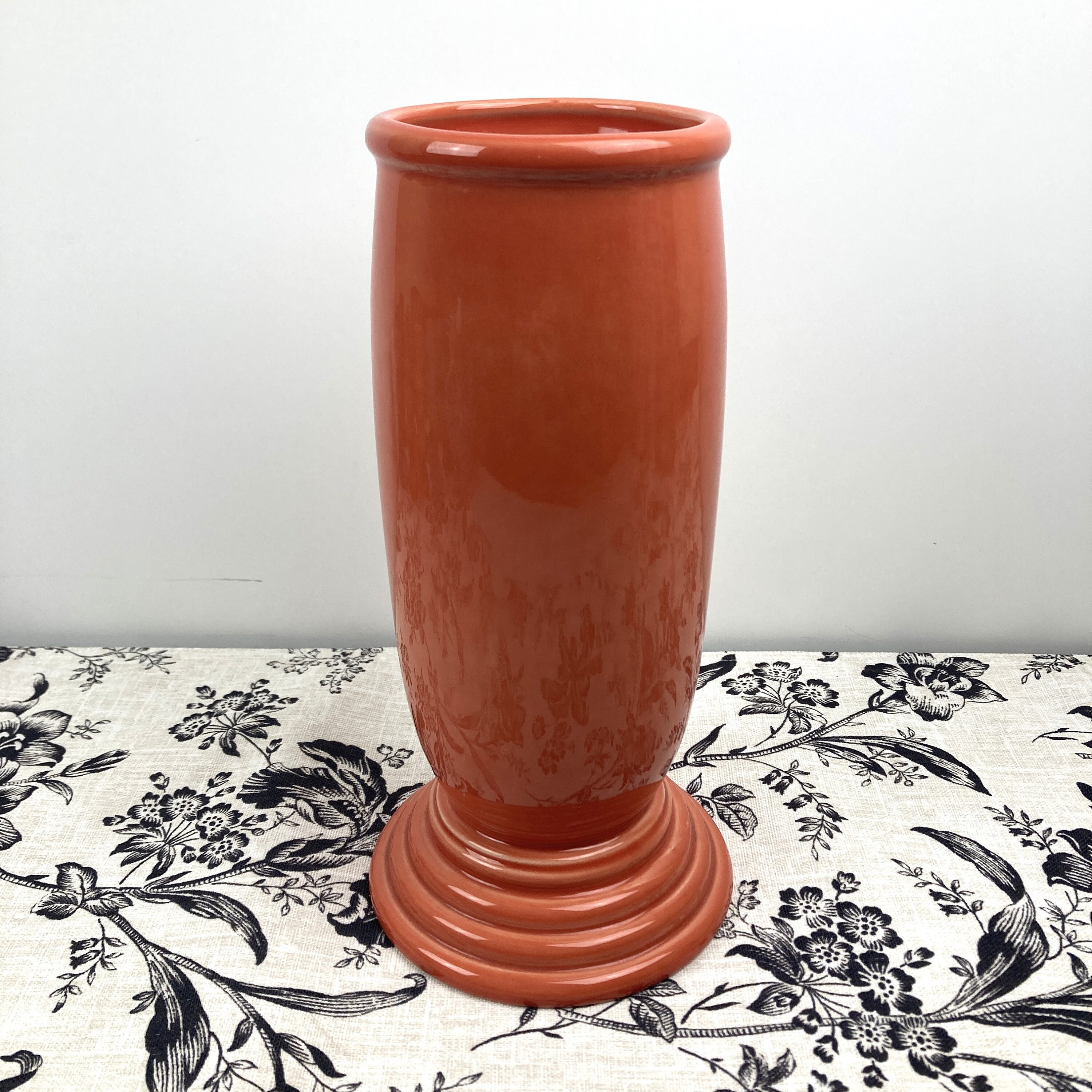 Fiestaware Millennium III Vase Chartreuse Persimmon Cobalt or Turquoise Etsy