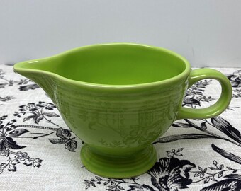Fiestaware Chartreuse Individual Creamer