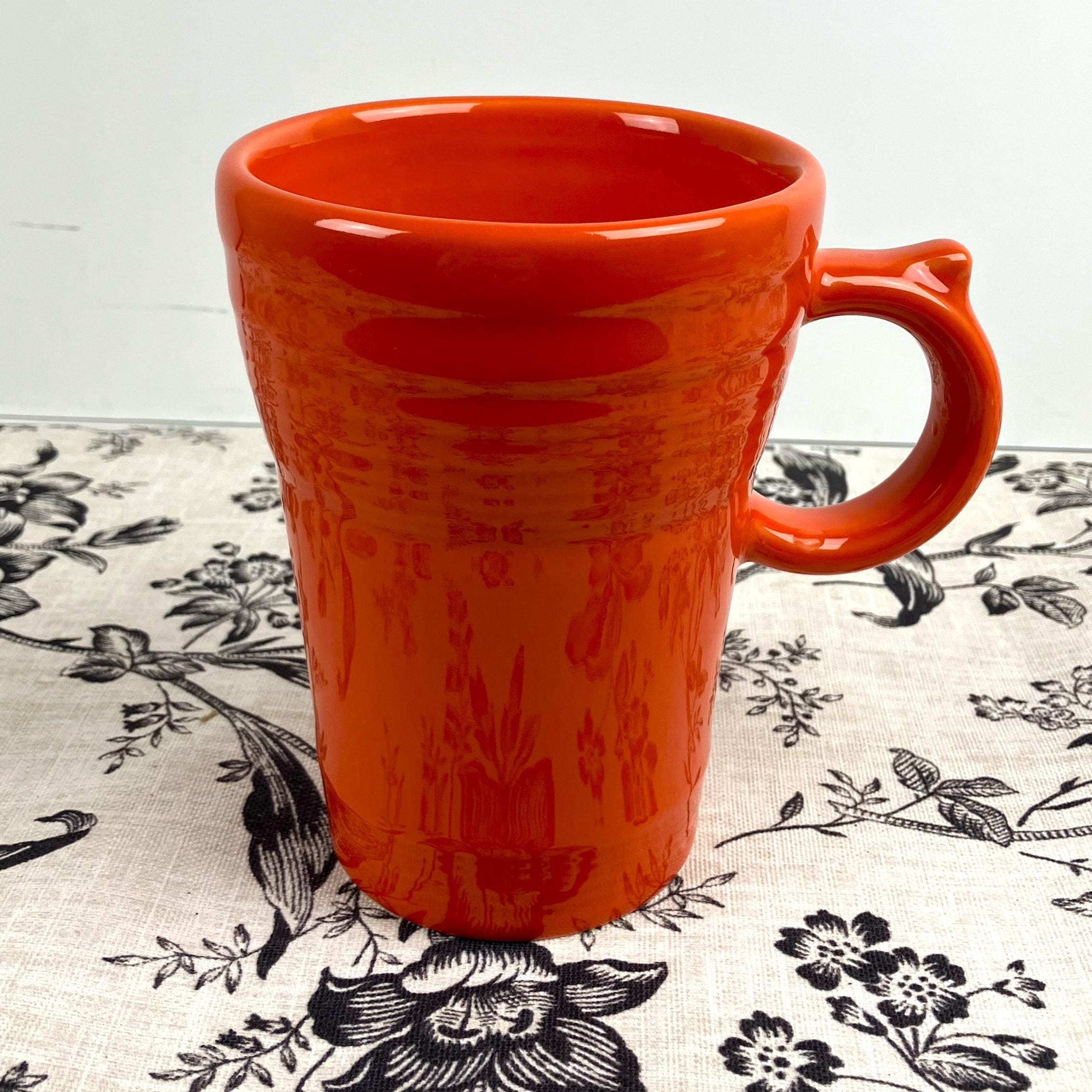 Fiestaware Latte Mug - Lemongrass, Lapis, Poppy, Mulberry - Etsy
