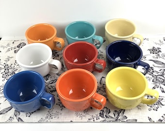 Fiestaware Jumbo Cup – 18oz Ceramic Mug - Multiple colors