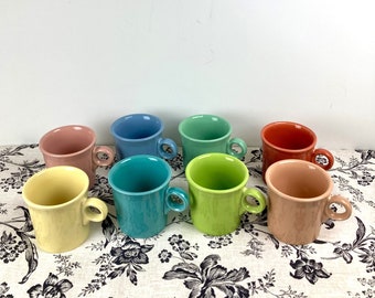 Fiestaware Ring Handled Mug – USA Made, Choice of Color