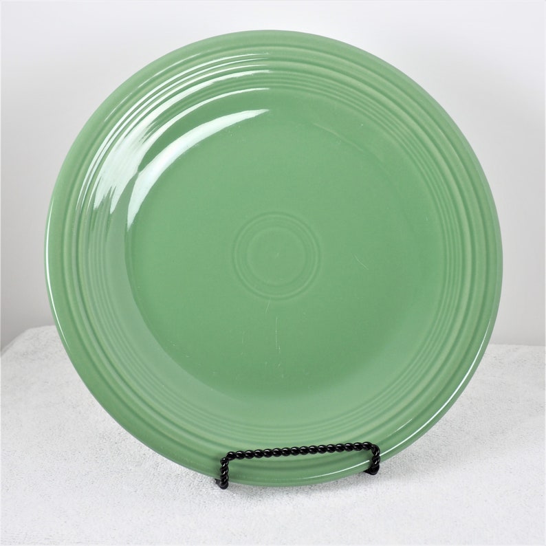 Fiestaware Dinner Plate (Pick your Color) - Butterscotch, Twilight, Meadow, White, Sunflower, Scarlet, Turquoise, Persimmon Meadow