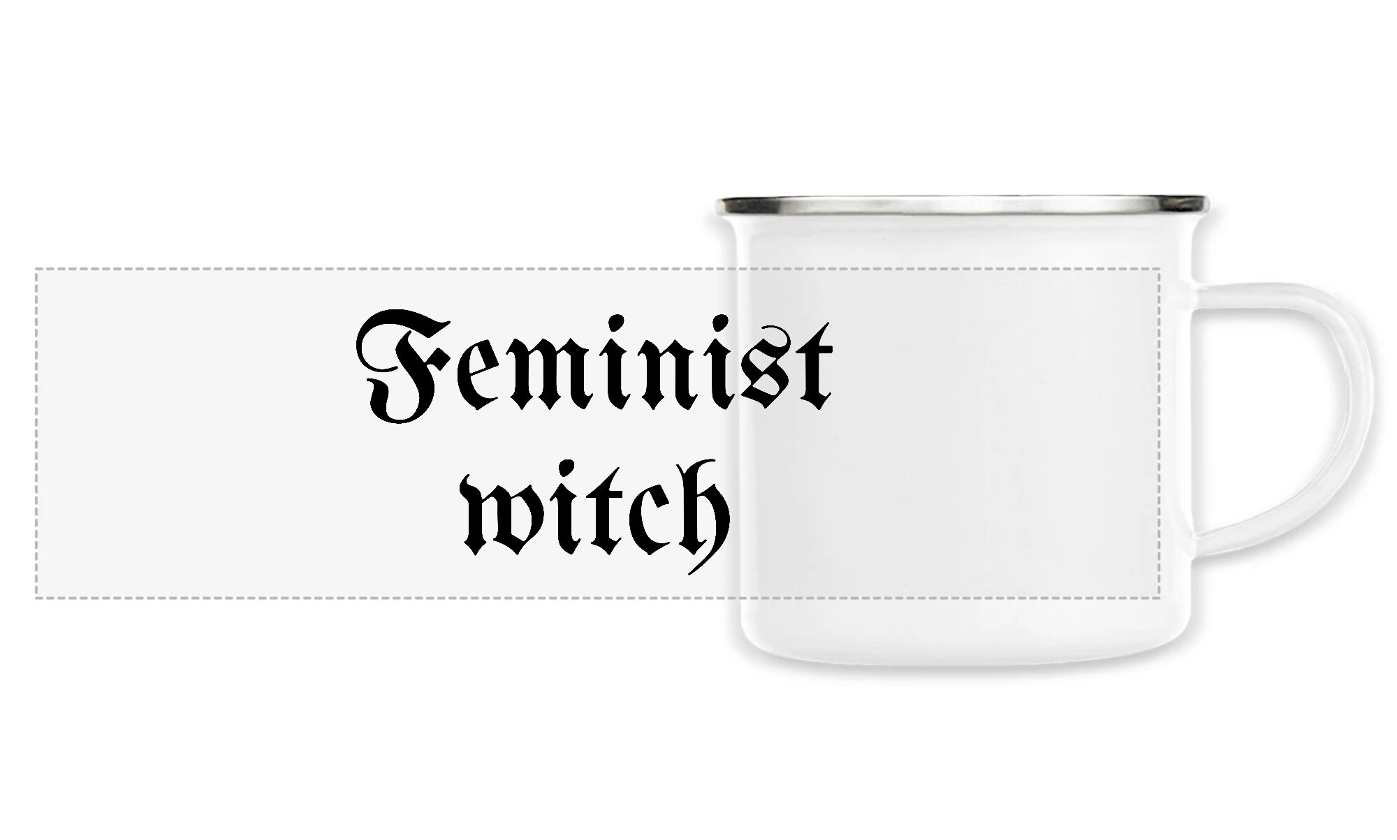 Feminist Witch - Mug Émaillé