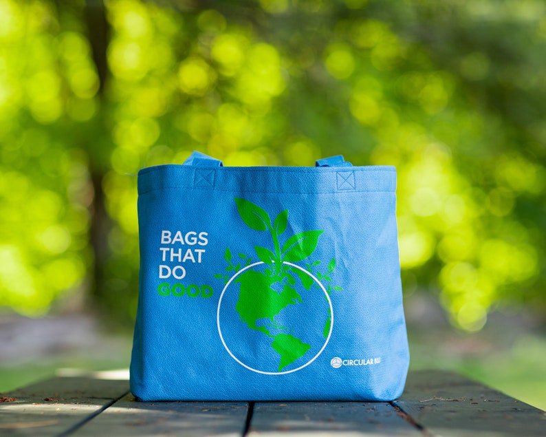 Upcycled Tote Bag Ecofriendly Zero Waste Sustainable Etsy