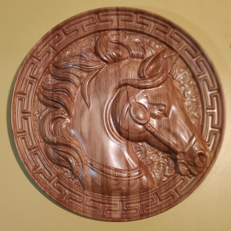 Horse Head Wood Carving Etsy
