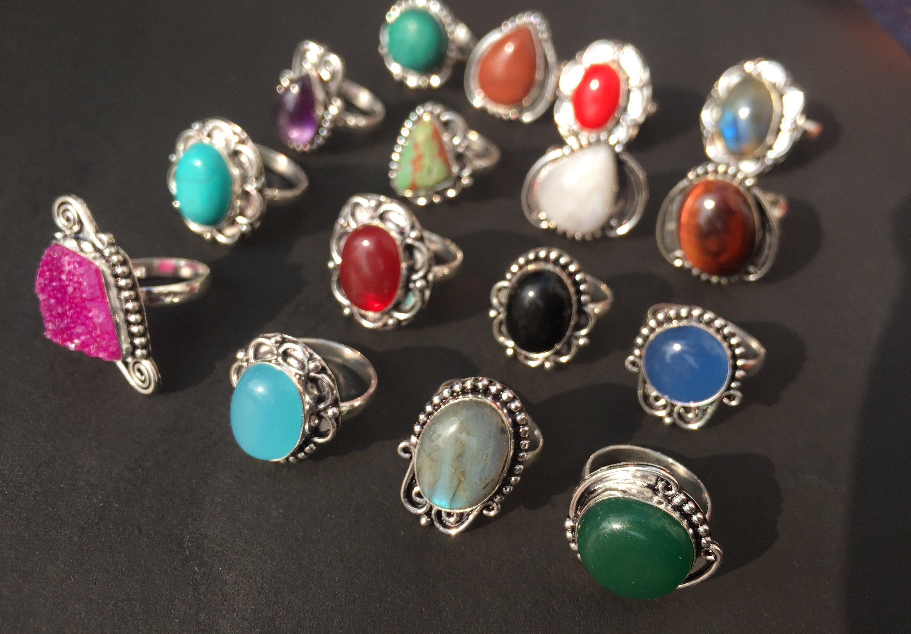 TODAYFUL Gem Stone Ring ストーンリング Ivory | planet3rd