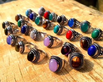 Mens cheap crystal rings