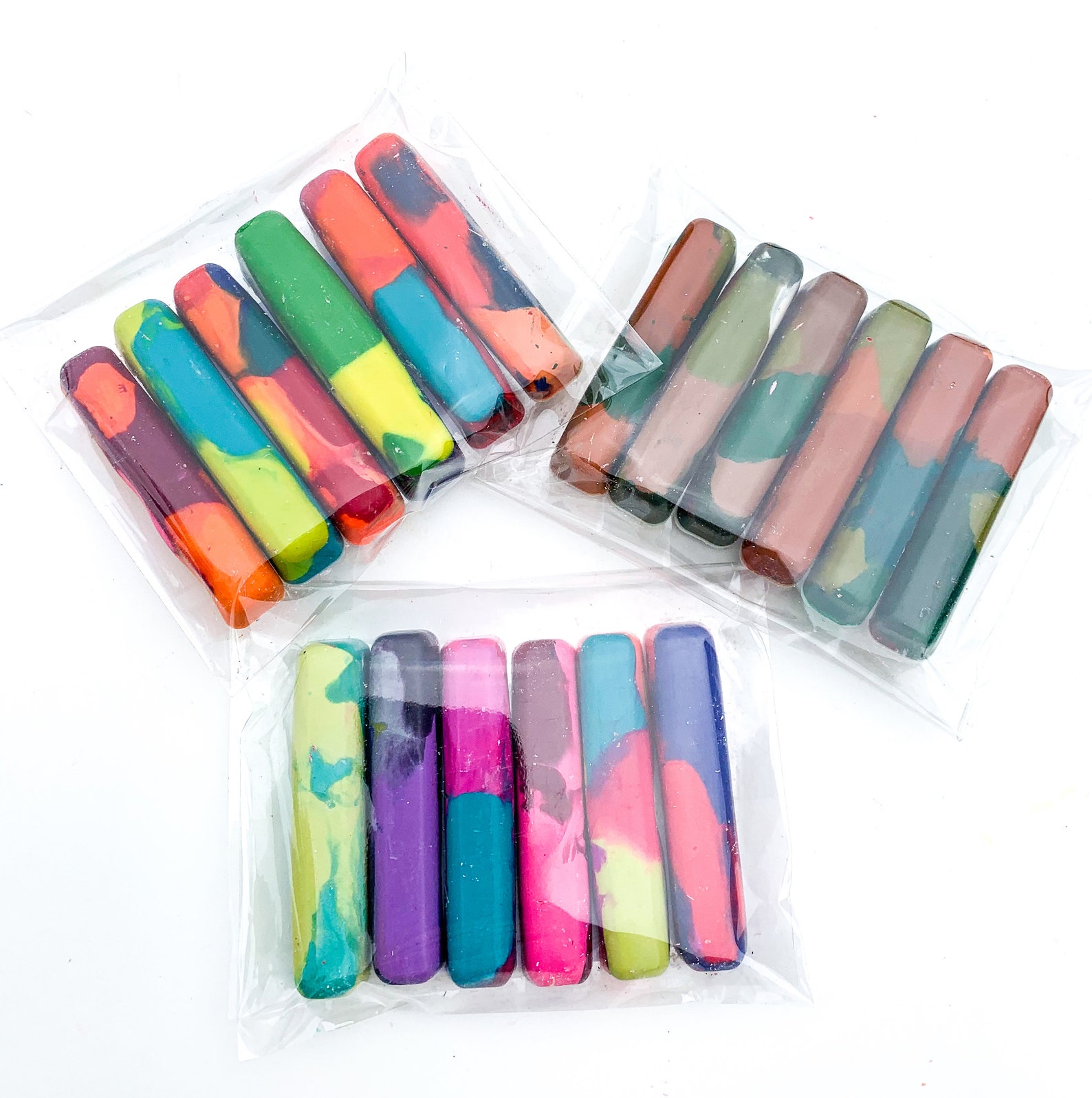 Chunky Crayons Rainbow Crayon Sticks Gift Crayons For Etsy
