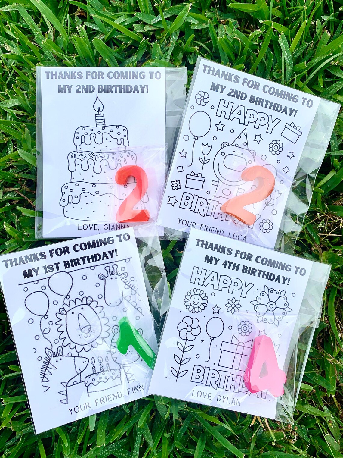 Personalized BIRTHDAY Party Favors for Kids Gifts for Kids Etsy