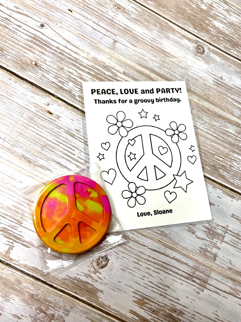 Two Groovy BIRTHDAY Party Favors Groovy One Groovy Party Etsy