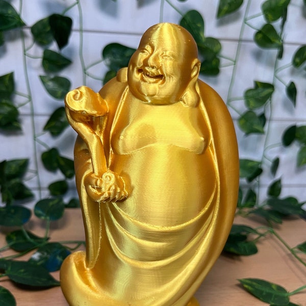 Laughing Buddha Statue, Happy Buddha Figurine, Feng Shui