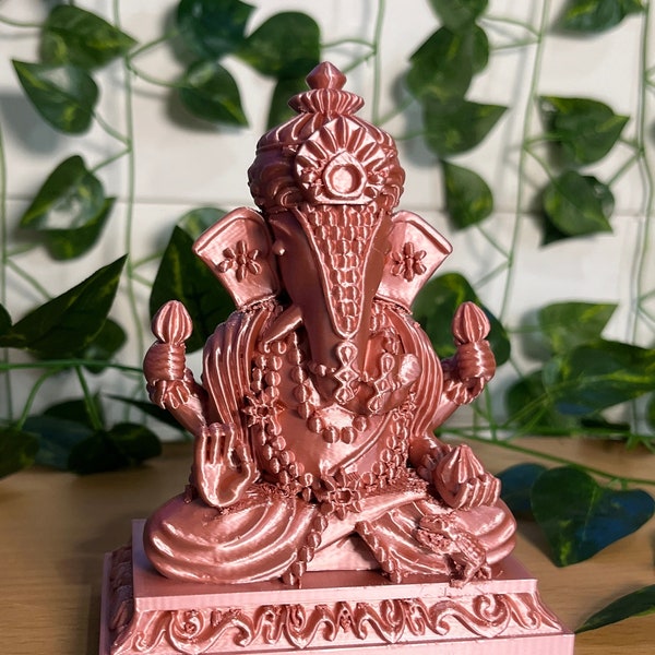 Ganesha Statue, 3D printed Lord Ganesha, Elephant Deity, Ganesha home decor