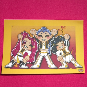 KPDH Huntrix Power Mini Print Kpop Demon Hunters