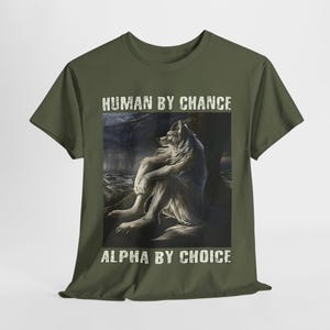 Funny Werewolf Meme T-shirt, I Heart Werewolfs Shirt, Cringe Wolf Meme, Shitpost meme, Werewolf Ripping Shirt Meme tee, Ironic Joke Tshirt image 4