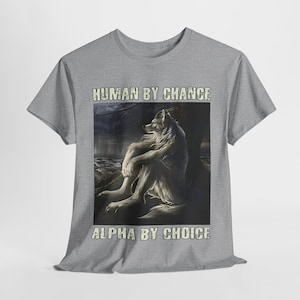 Funny Werewolf Meme T-shirt, I Heart Werewolfs Shirt, Cringe Wolf Meme, Shitpost meme, Werewolf Ripping Shirt Meme tee, Ironic Joke Tshirt image 3