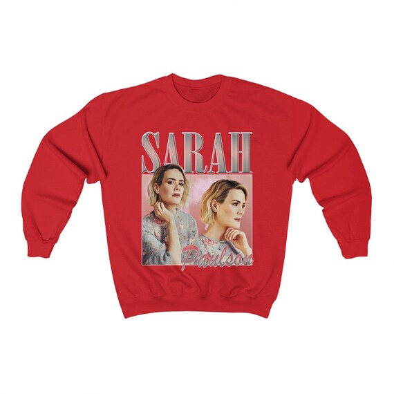 Sarah Paulson Sweatshirt Sarah Paulson Rnb Rap Hip Hop 90s Retro