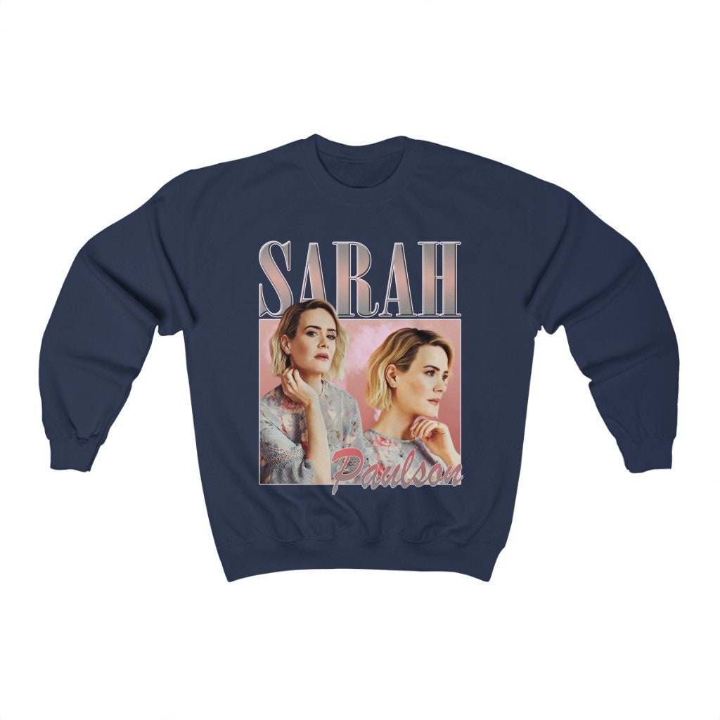 Sarah Paulson Sweatshirt Sarah Paulson Rnb Rap Hip Hop 90s Retro