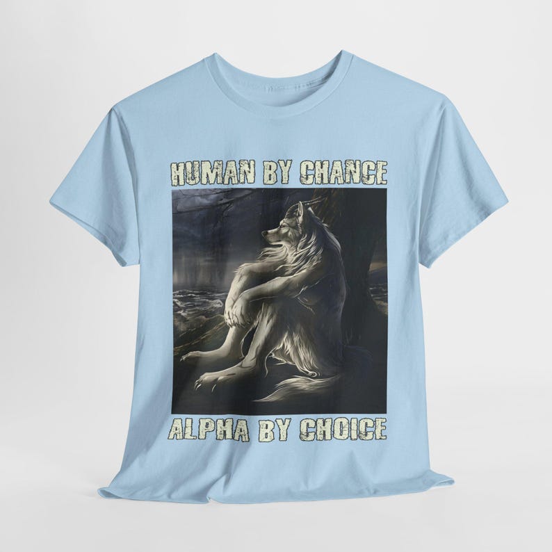 Funny Werewolf Meme T-shirt, I Heart Werewolfs Shirt, Cringe Wolf Meme, Shitpost meme, Werewolf Ripping Shirt Meme tee, Ironic Joke Tshirt image 5