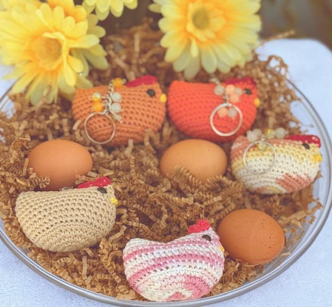 Chick Chick Keychain - Etsy