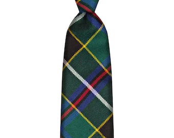 Tartan 100% Wool Tie Cornish Hunting Brand New