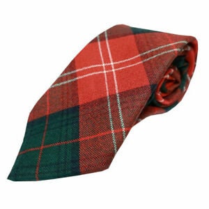 Gents Pure New Wool Macnaughton Tartan Bow Tie MADE IN - Etsy
