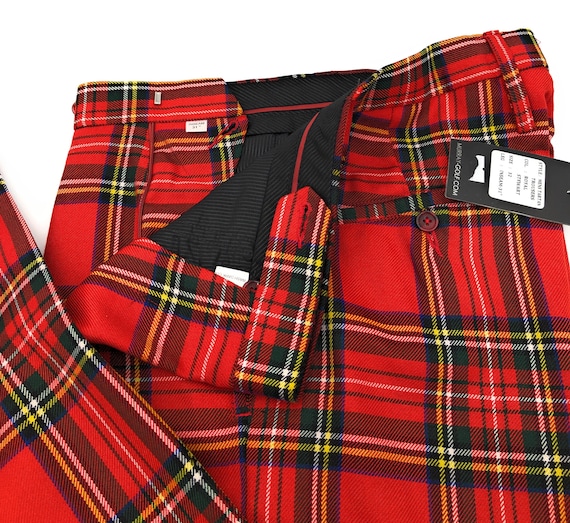 Royal Stewart Tartan Trousers Size 44S 