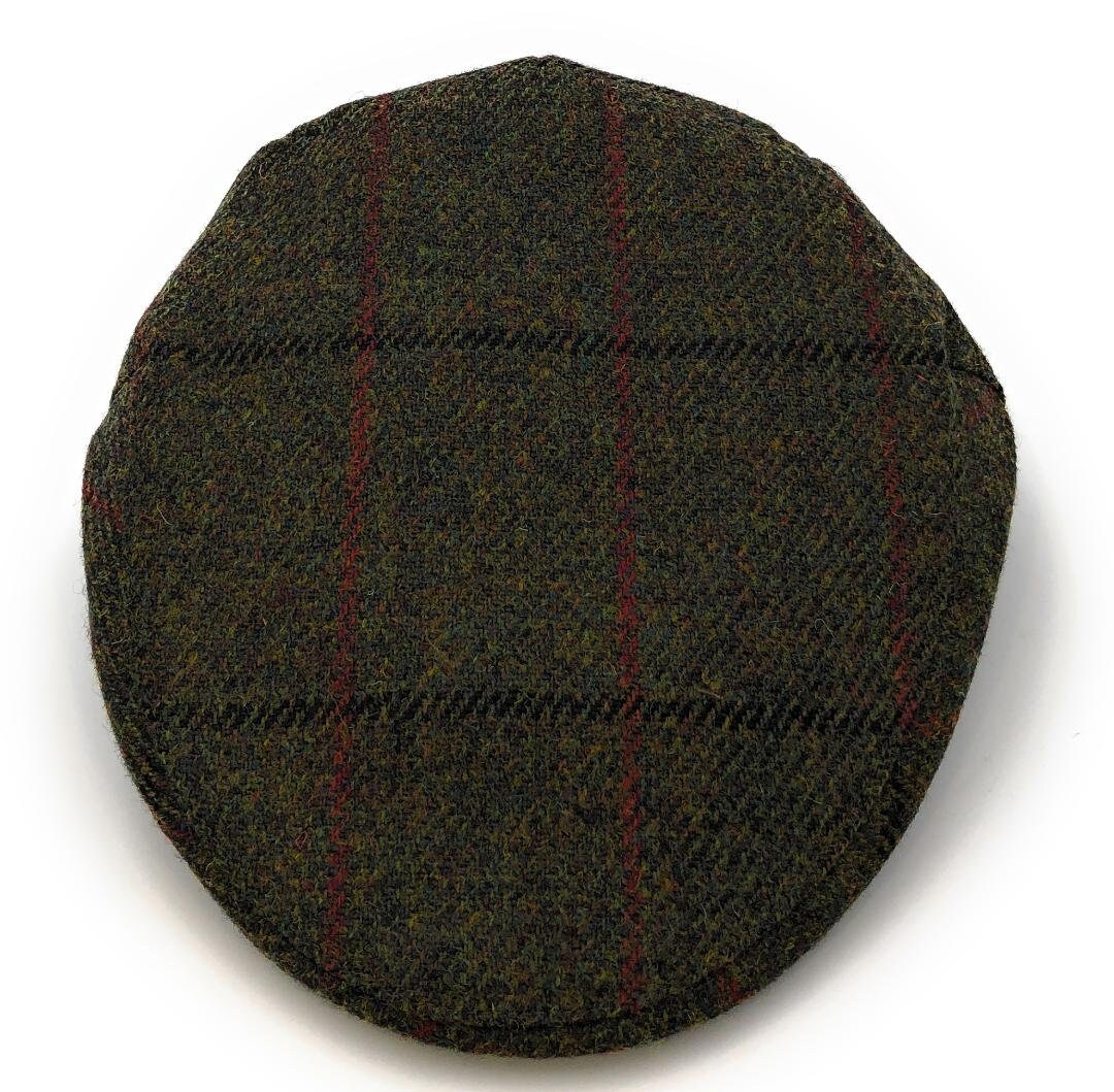 glen appin harris tweed flat cap